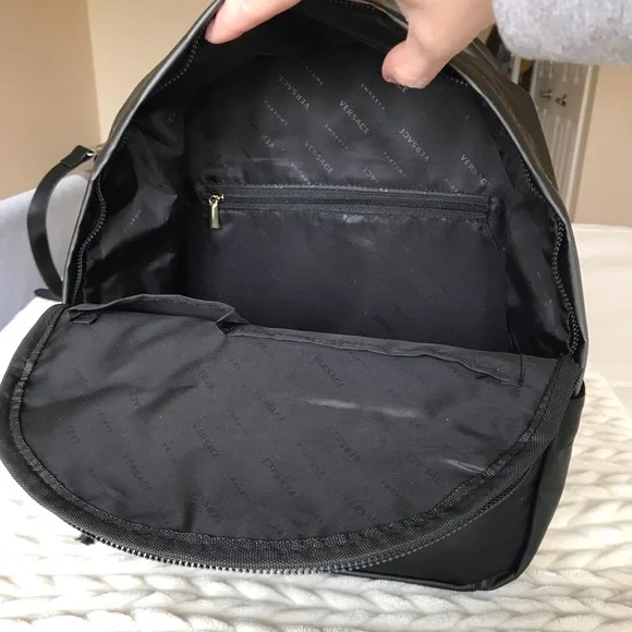 Versace Parfum Backpack And Crossbody Bucket Bag Wristlet, Both NWOT - Picture 13 of 16